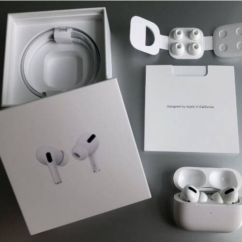 Apple Airpod Pro Hengxuan (High Copy With Popup Msg/Locate In Find My Iphone) - White # 9